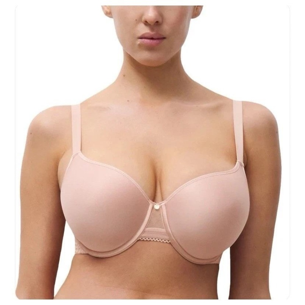New Chantelle Bra 34DDD T-Shirt Convertible C Jolie Comfort Underwire C13B60